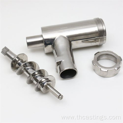 OEM precision machining spare parts of meat grinder